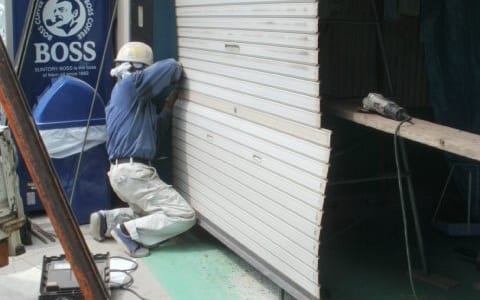 管理用シャッター